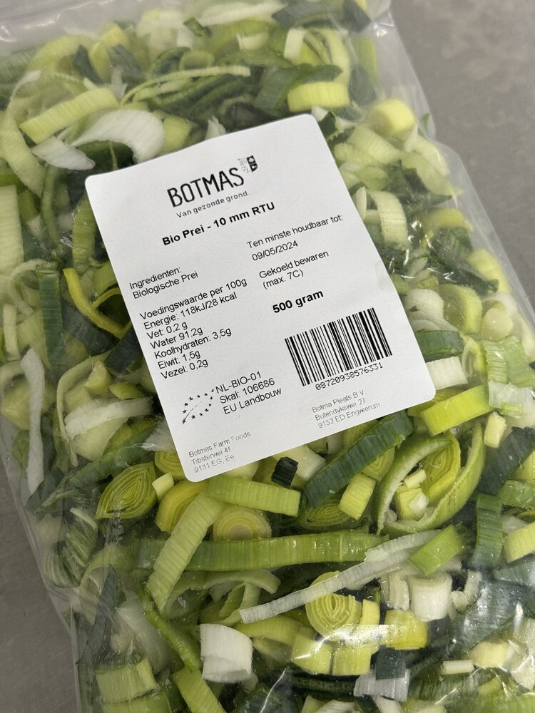 Botmas Biologische Prei - RTU Botmas Biologische Prei - RTU