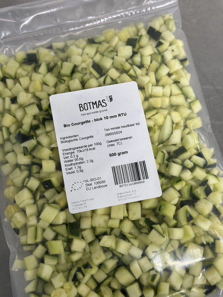 Botmas Botmas Biologische Courgette - RTU