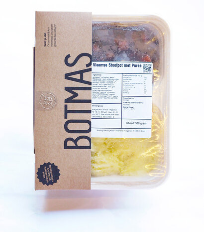 Botmas Vlaamse Stoof met Aardappelpuree - RTE