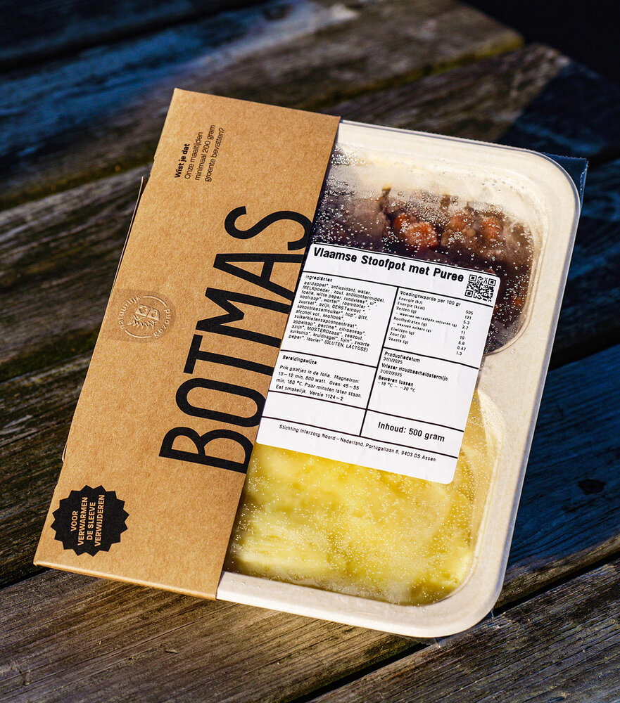 Botmas Vlaamse Stoof met Aardappelpuree - RTE