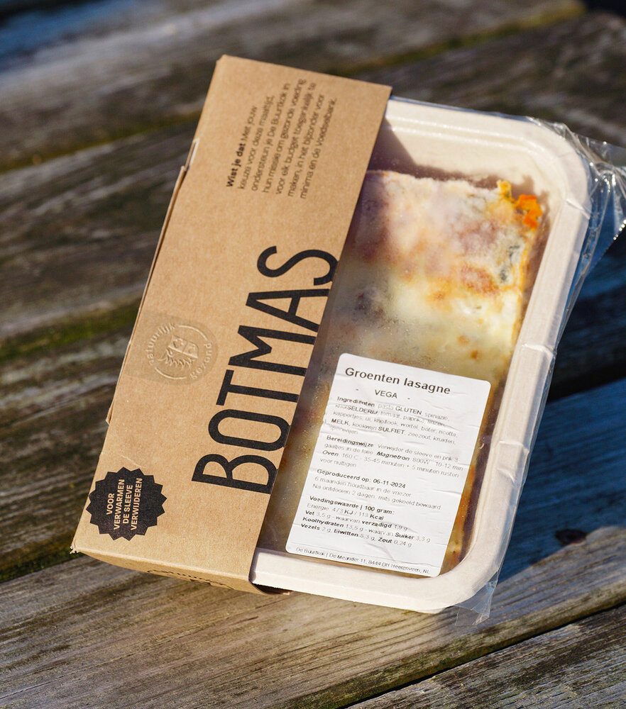 Botmas Groenten Lasagne Vegatarisch - RTE Botmas Groenten Lasagne Vegatarisch - RTE