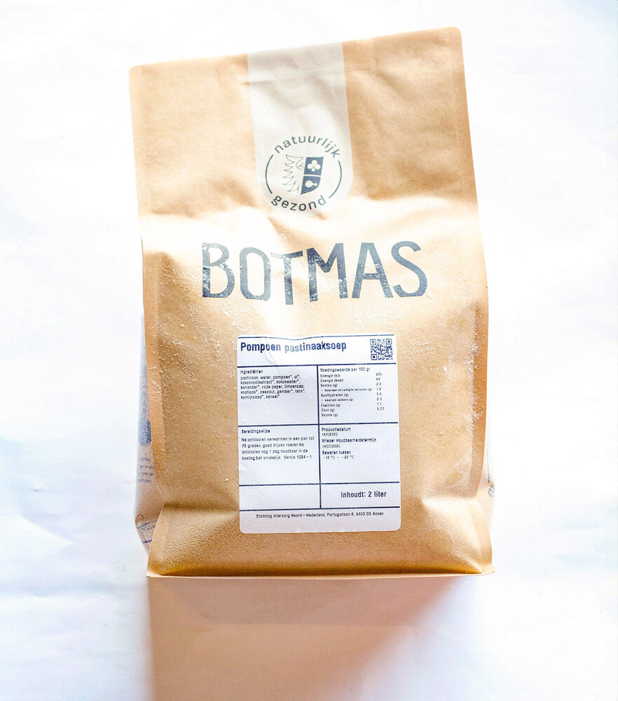 Botmas Pompoen Pastinaak soep - RTE