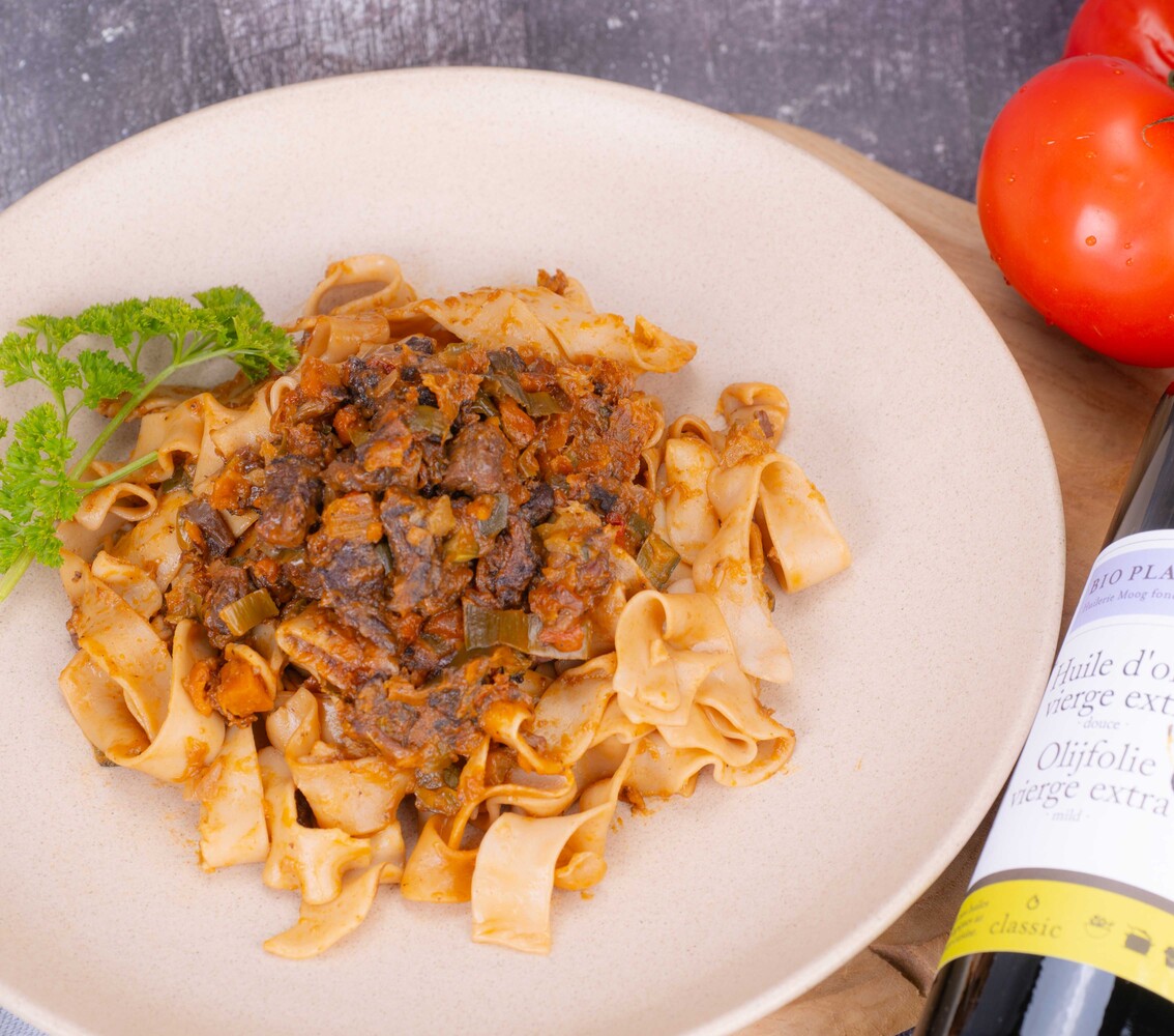 Botmas Spelttagliatelle Italiaanse stoof - 500 gram Botmas Spelttagliatelle Italiaanse stoof - 500 gram