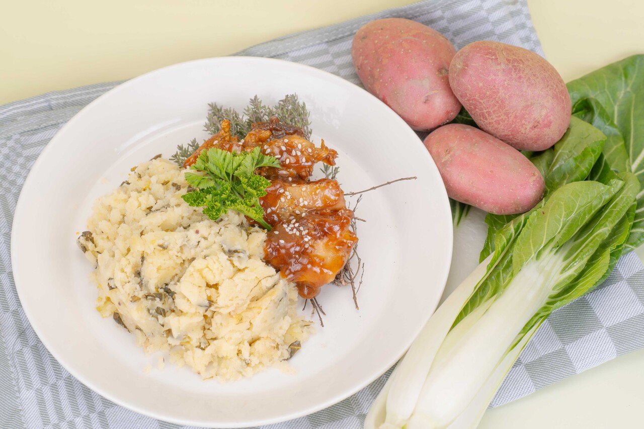 Botmas Stamppot Paksoi met Kip - RTE