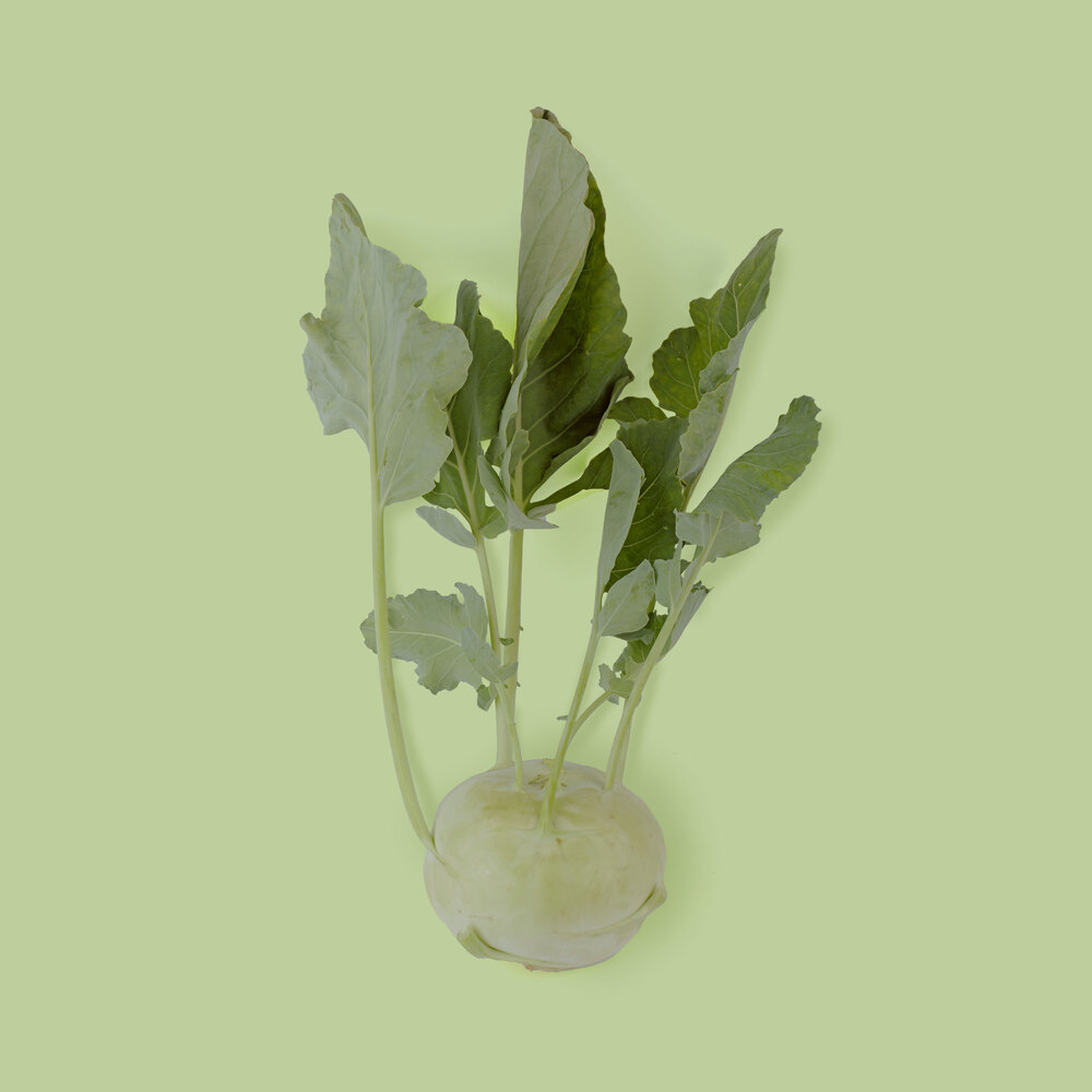 Botmas Biologische witte koolrabi - Vers Botmas Biologische witte koolrabi - Vers