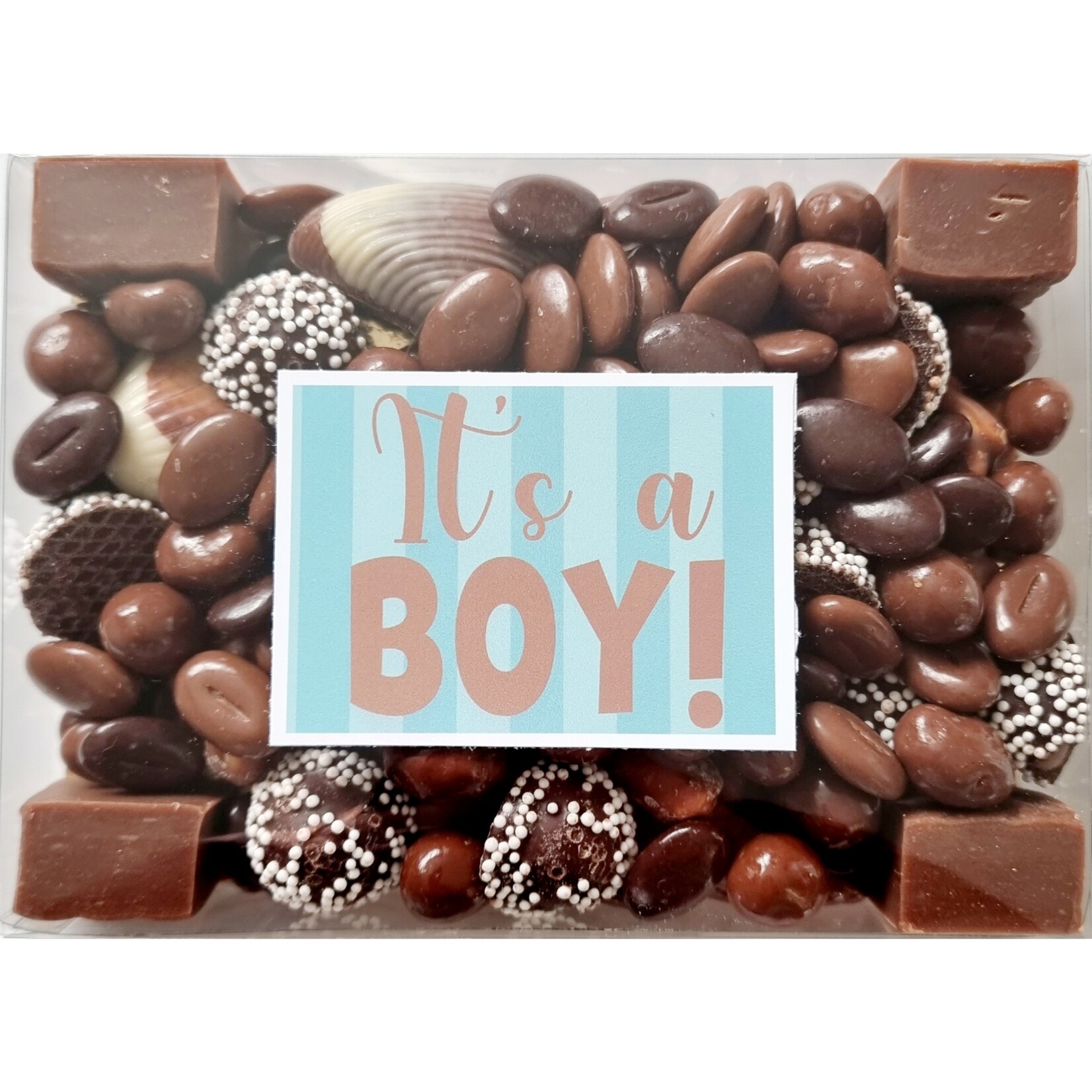 ZoeteGroet Chocolade doosje - Baby Boy