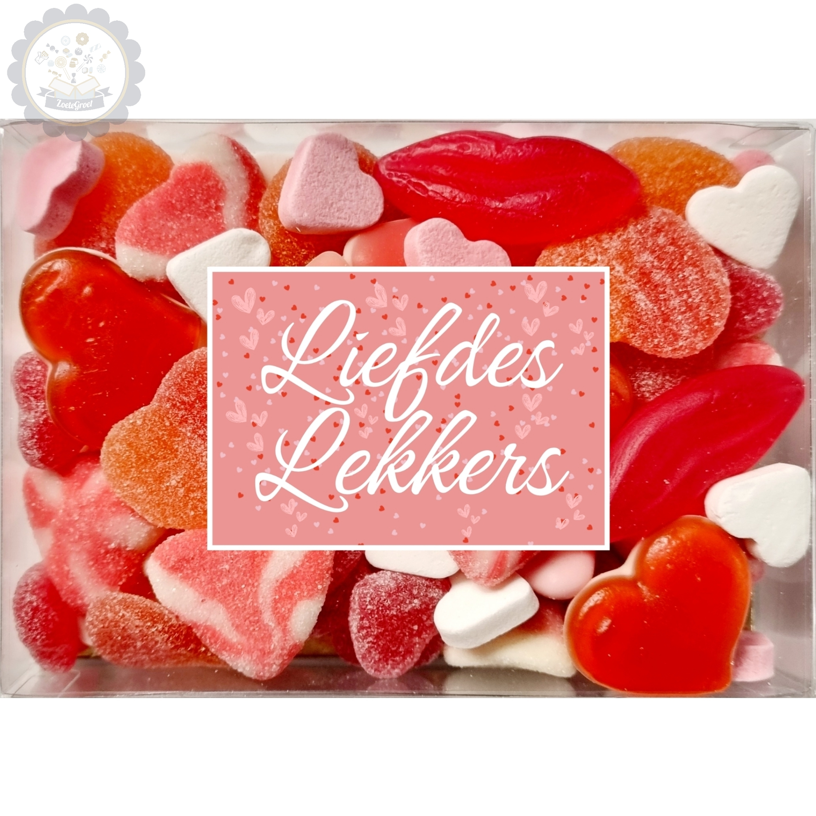 ZoeteGroet Snoepdoosje Liefde: Liefdes Lekkers