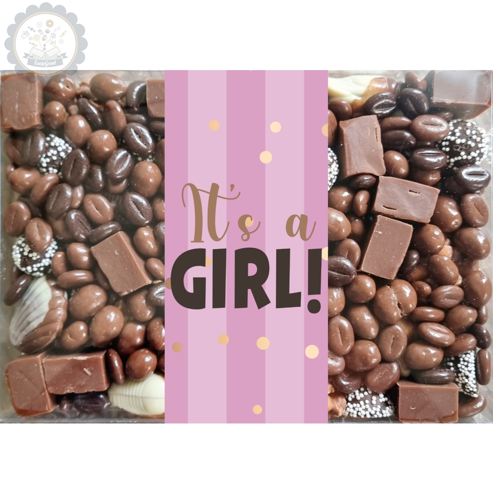 ZoeteGroet Medium Chocobox: It's a Girl!