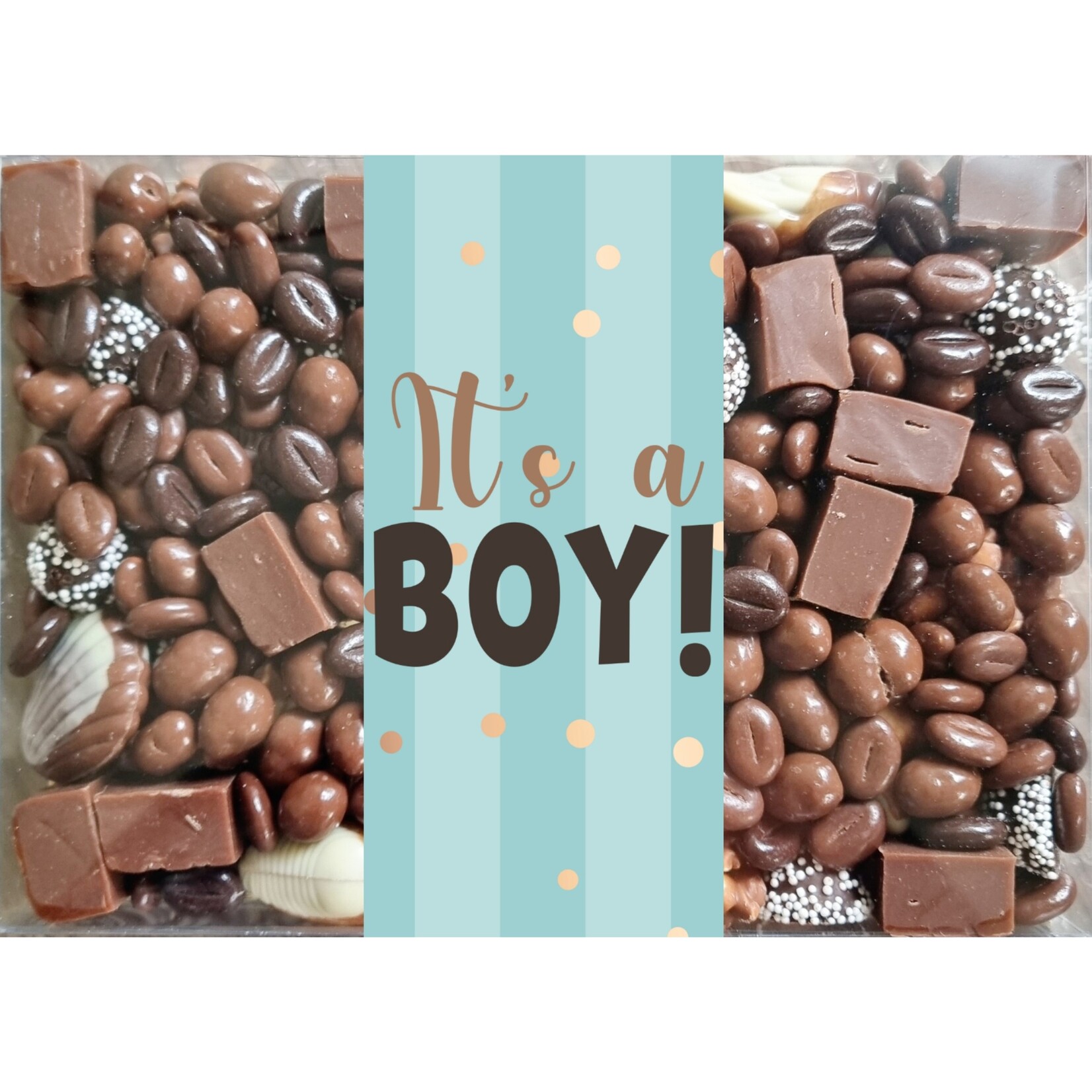 ZoeteGroet Medium Chocobox: It's a Boy!