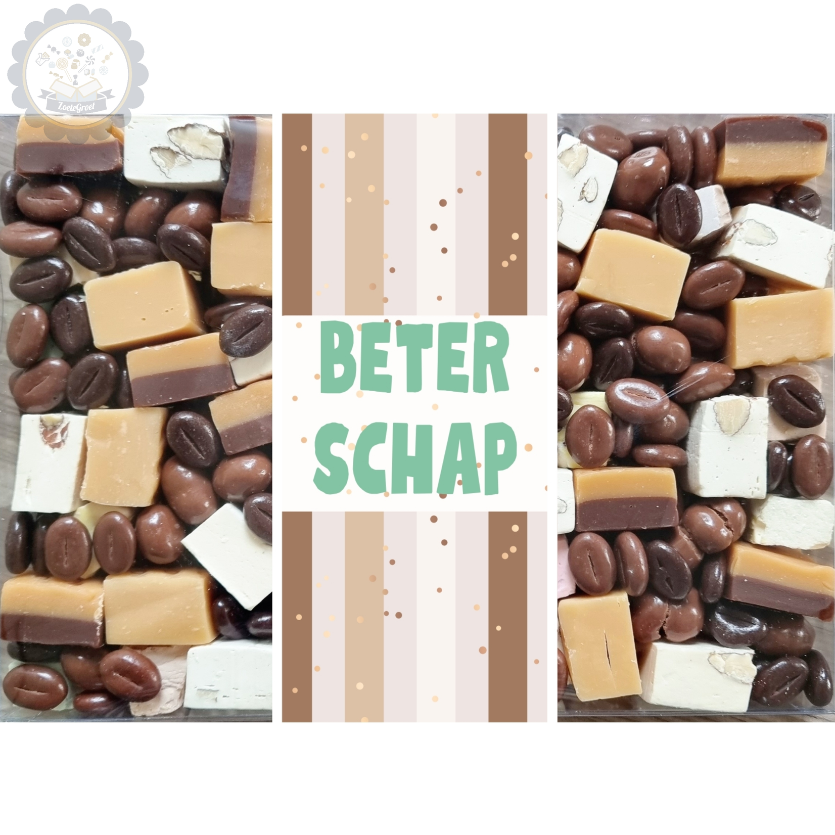 ZoeteGroet Snoepbox Nougat: Beterschap