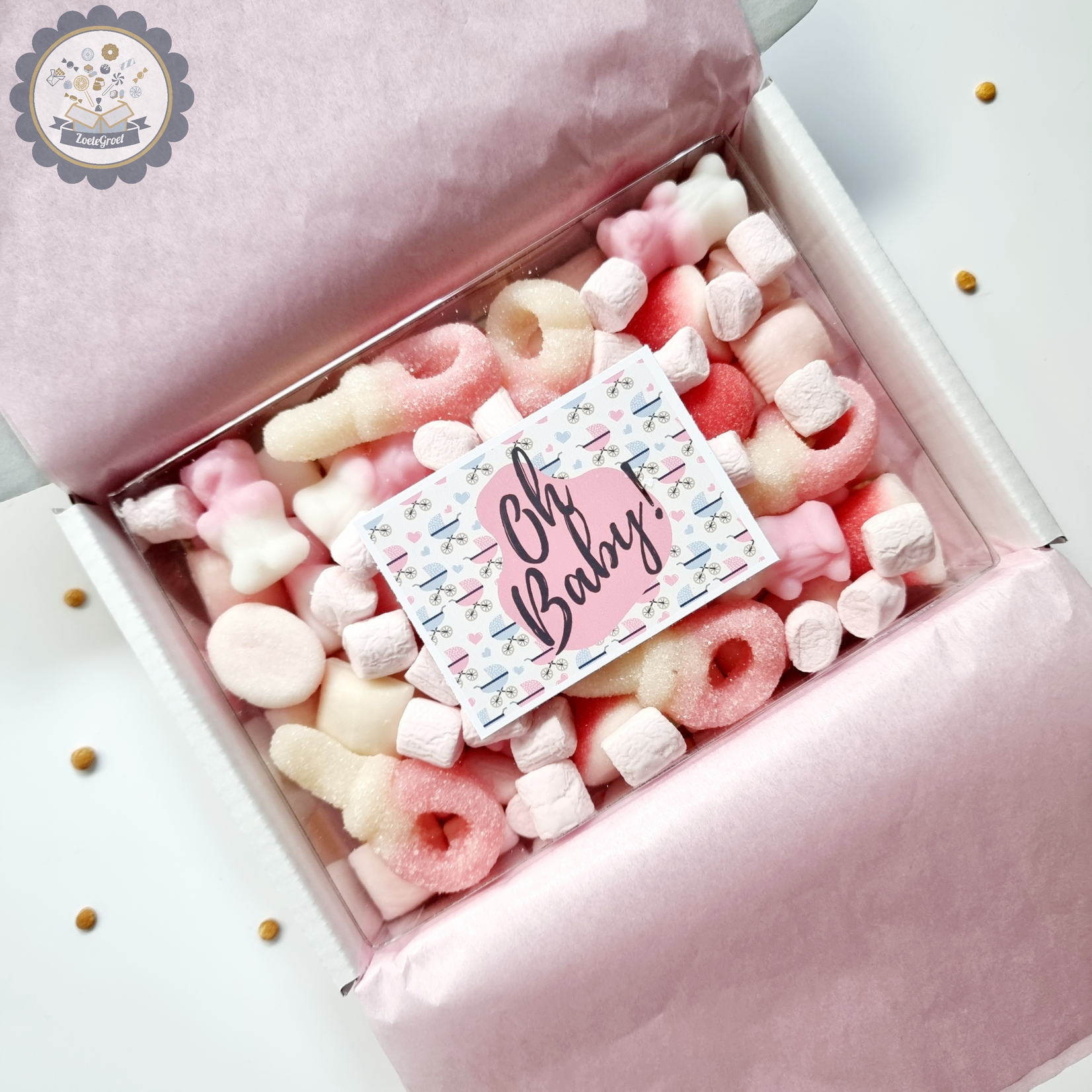 ZoeteGroet Minimix Snoepbox: Oh baby!