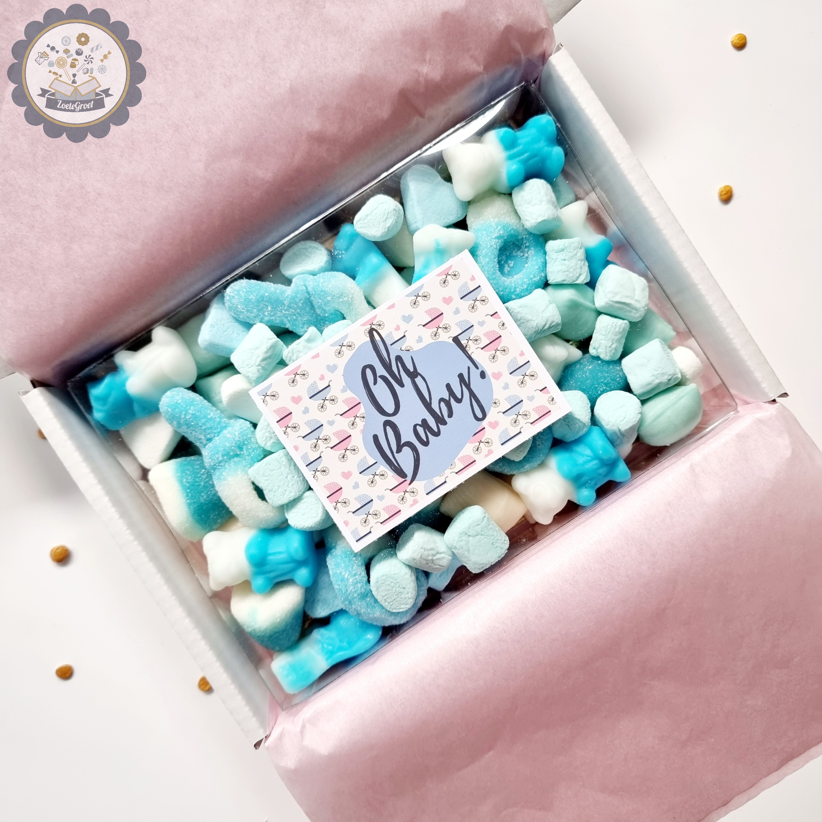 ZoeteGroet Minimix Snoepbox: Oh baby!