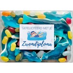 ZoeteGroet Minimix Snoepbox: Gefeliciteerd met je zwemdiploma!
