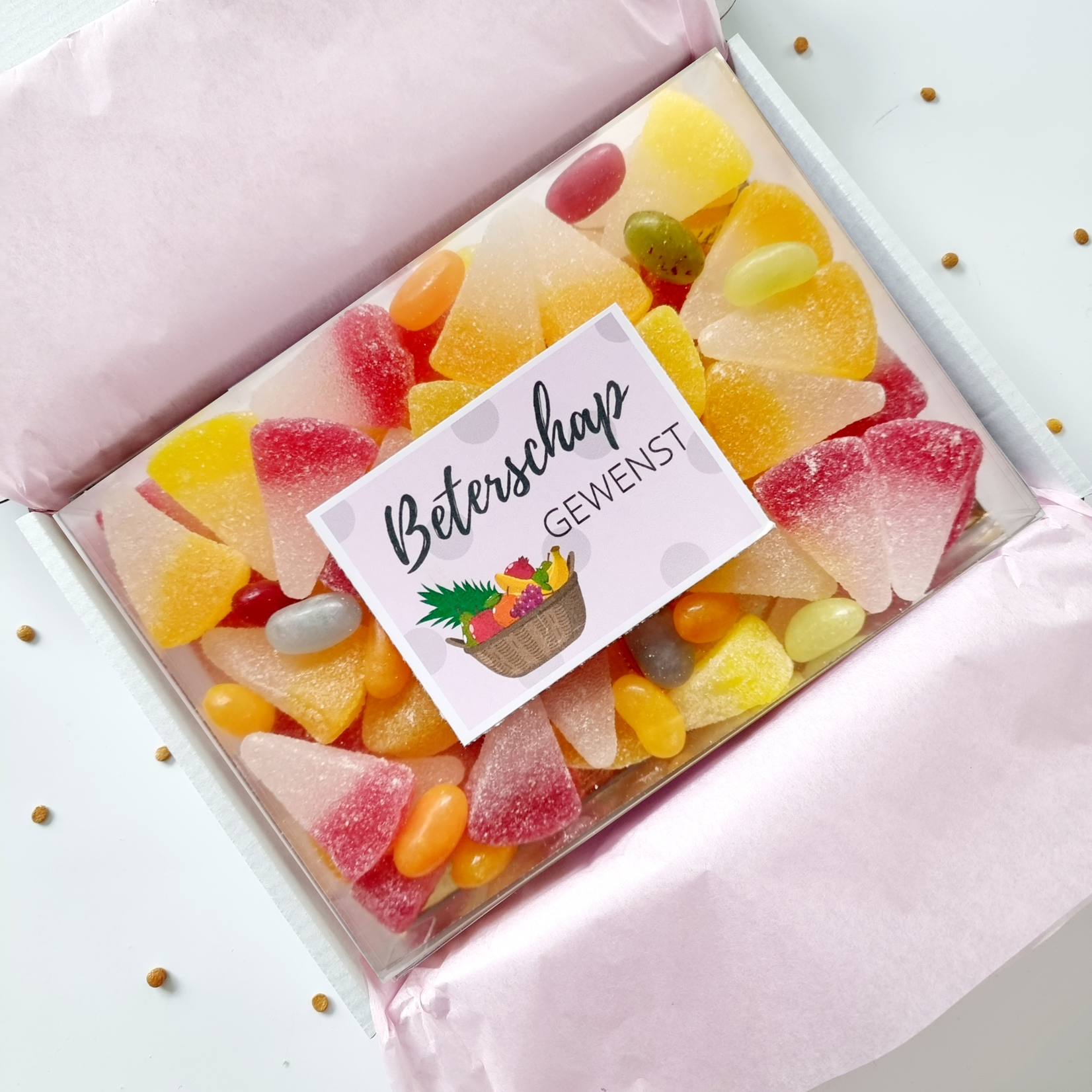 ZoeteGroet Minimix Snoepbox: Beterschap!