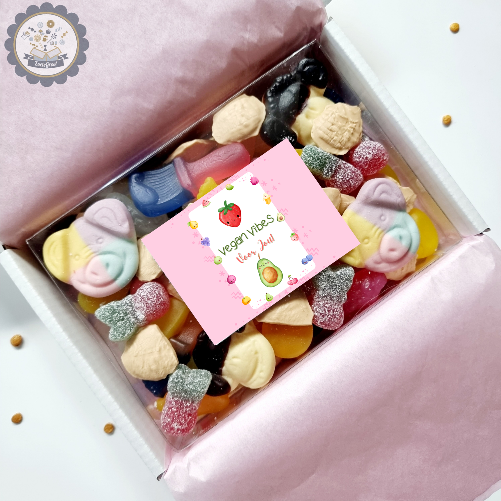 ZoeteGroet Mini Snoepbox: Vegan Vibes