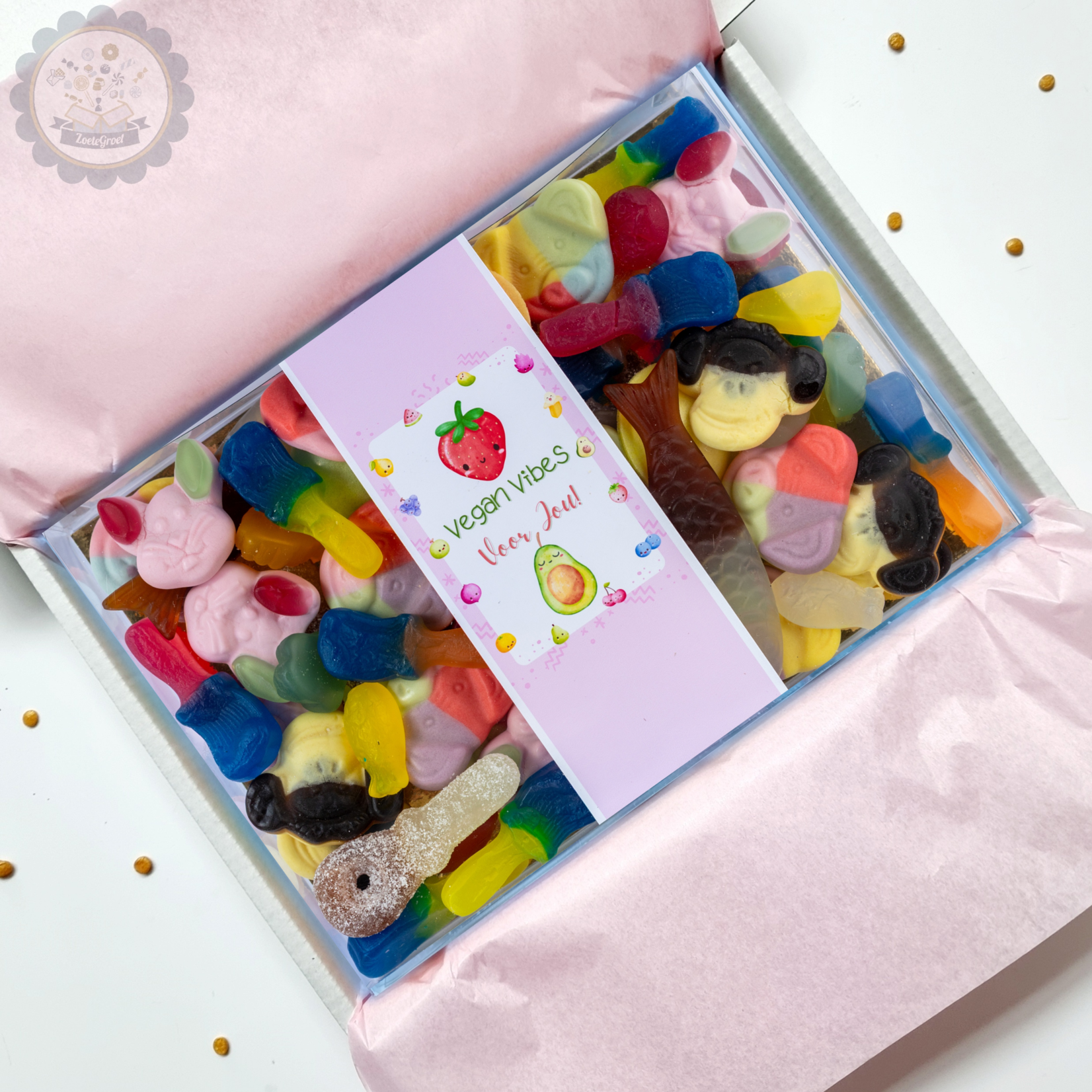 ZoeteGroet Mix Snoepbox: Vegan Vibes voor Jou!