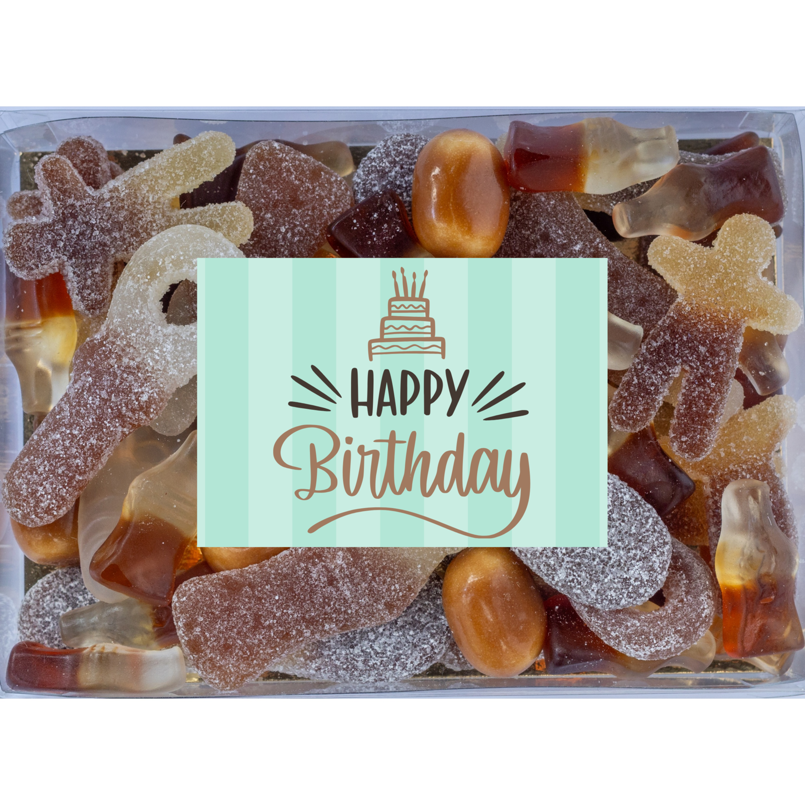 ZoeteGroet Minimix Snoepbox Cola: Happy Birthday!