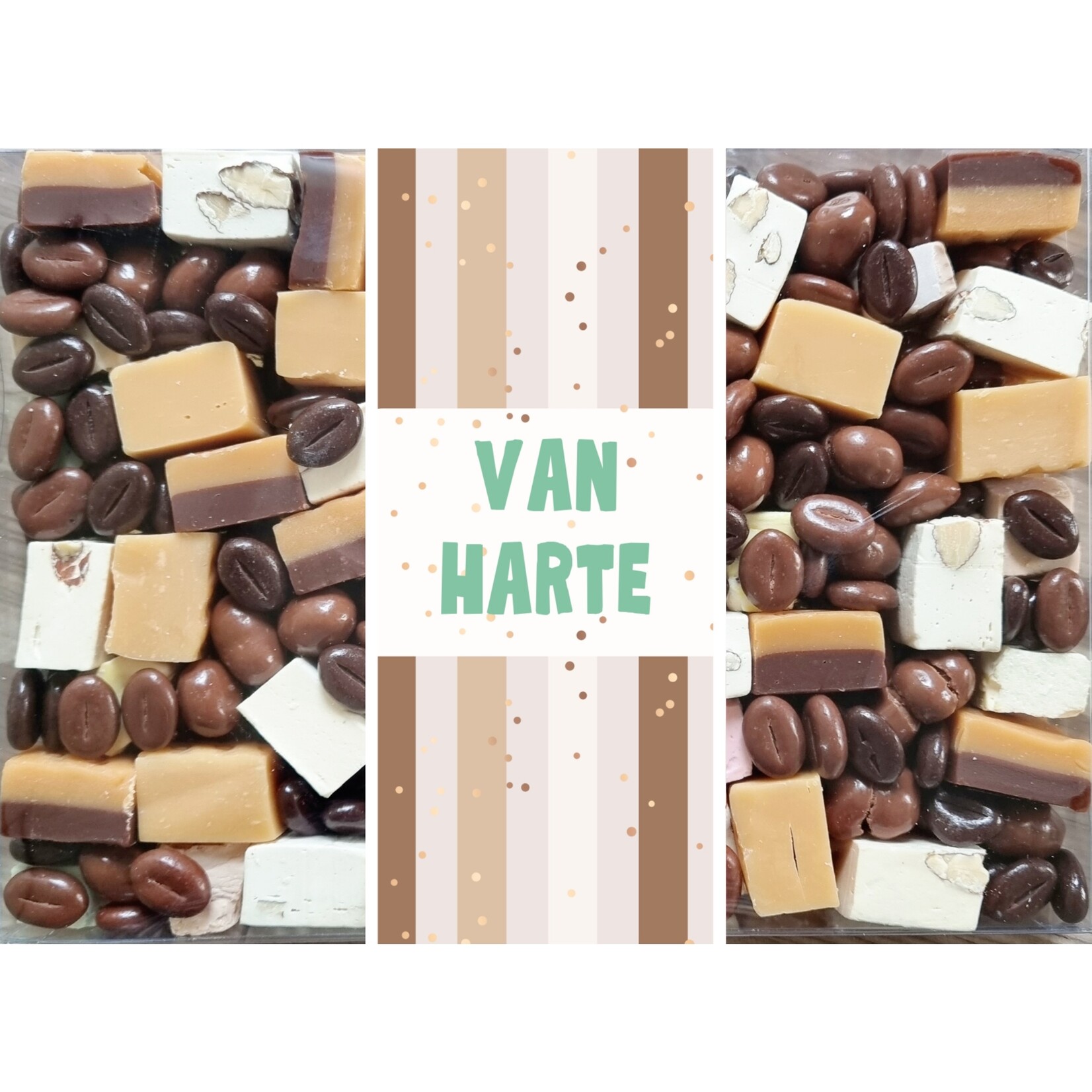 ZoeteGroet Mix Snoepbox: Onweerstaanbaar lekker! Met tekst sticker naar keuze!