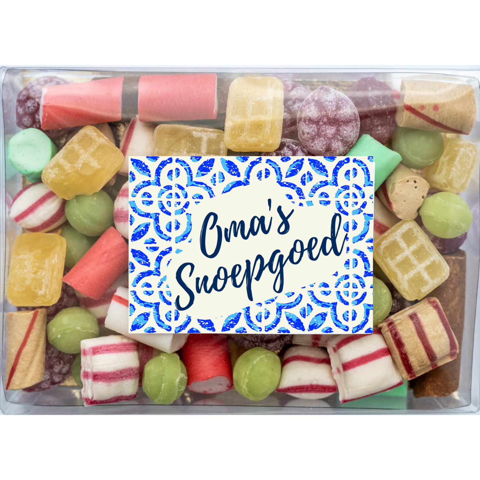 ZoeteGroet Minimix Snoepbox: Oma's Snoepgoed!