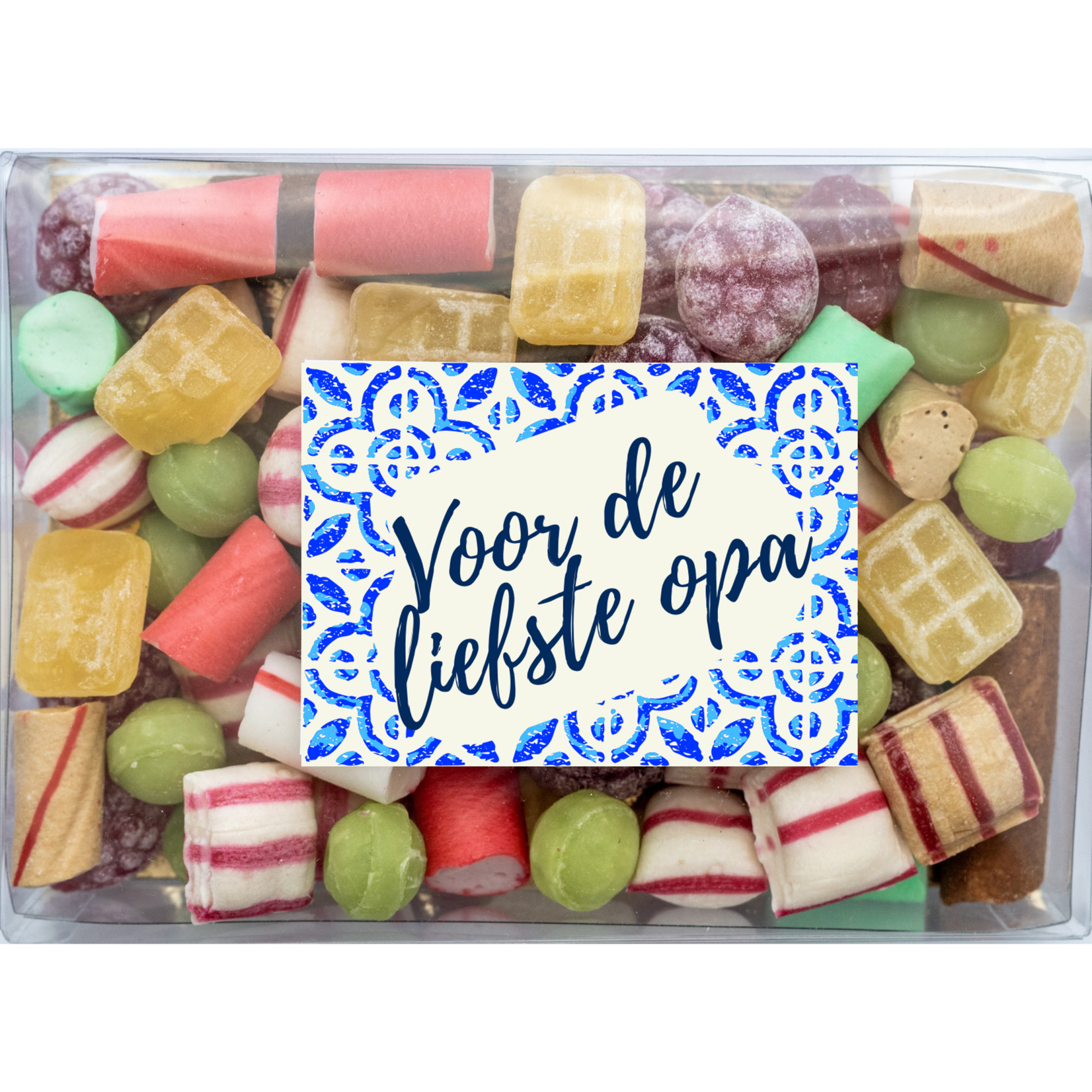 ZoeteGroet Minimix Snoepbox Oud Hollands: Voor de Liefste Opa!Opa