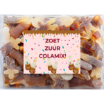 ZoeteGroet Snoepbox 500gr: Zoet Zuur Colamix!