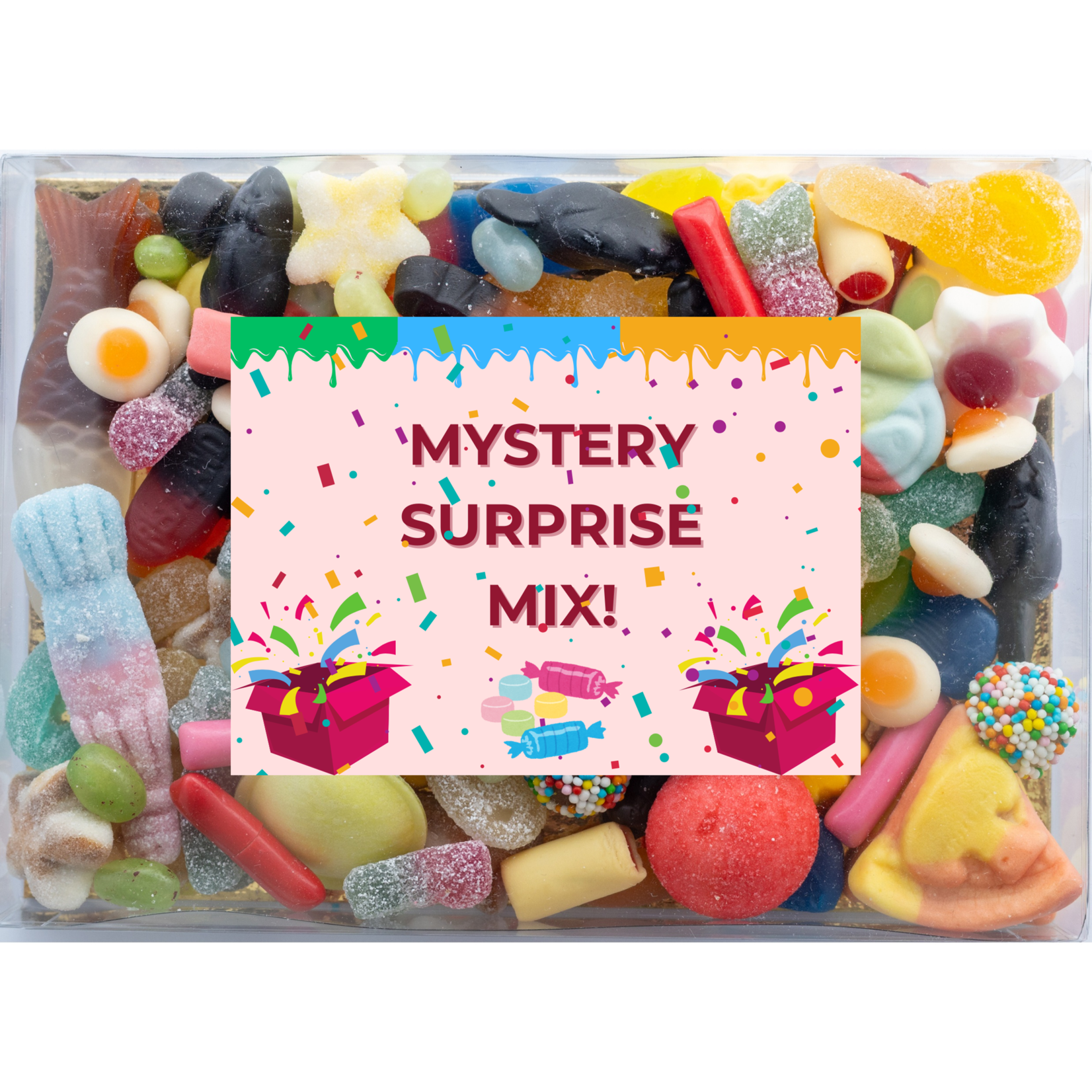ZoeteGroet Snoepbox 500gr: Mystery Surprisebox!