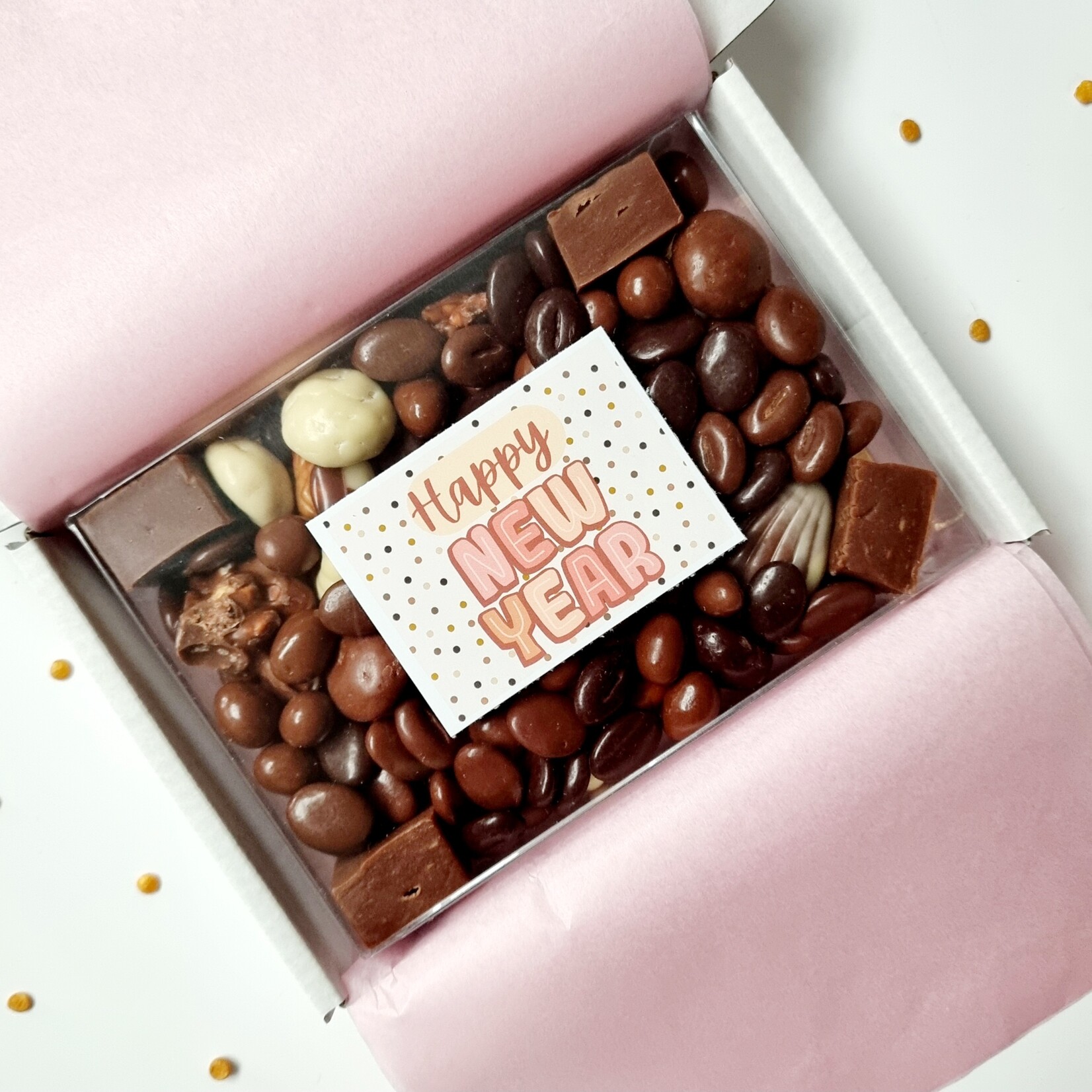ZoeteGroet Mini mix: Chocolade Happy NewYear