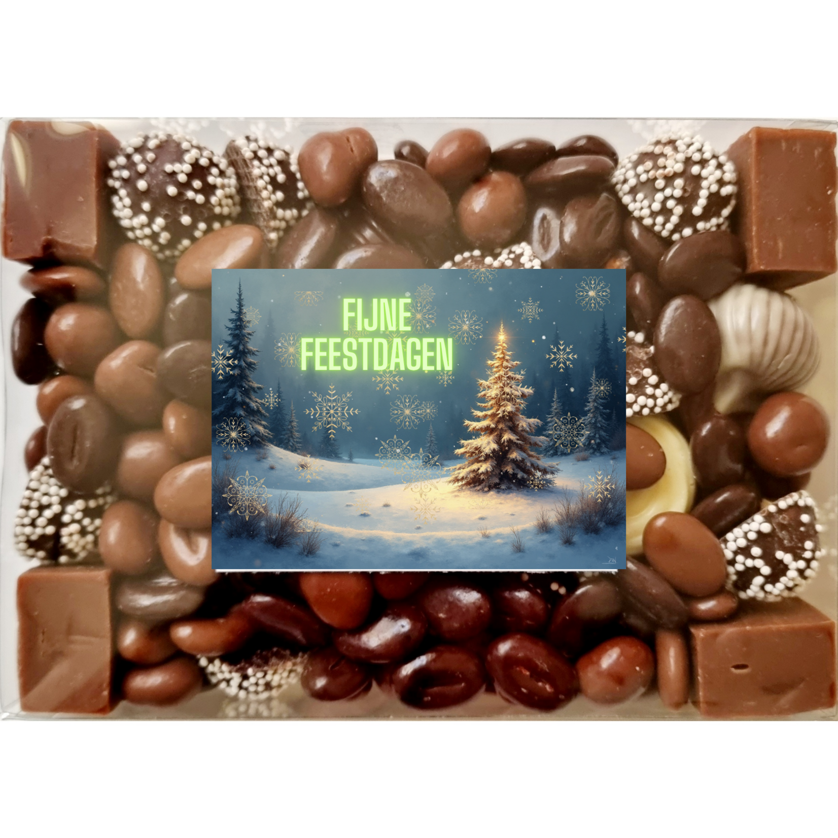 ZoeteGroet Minimix Chocolade: Fijne feestdagen!