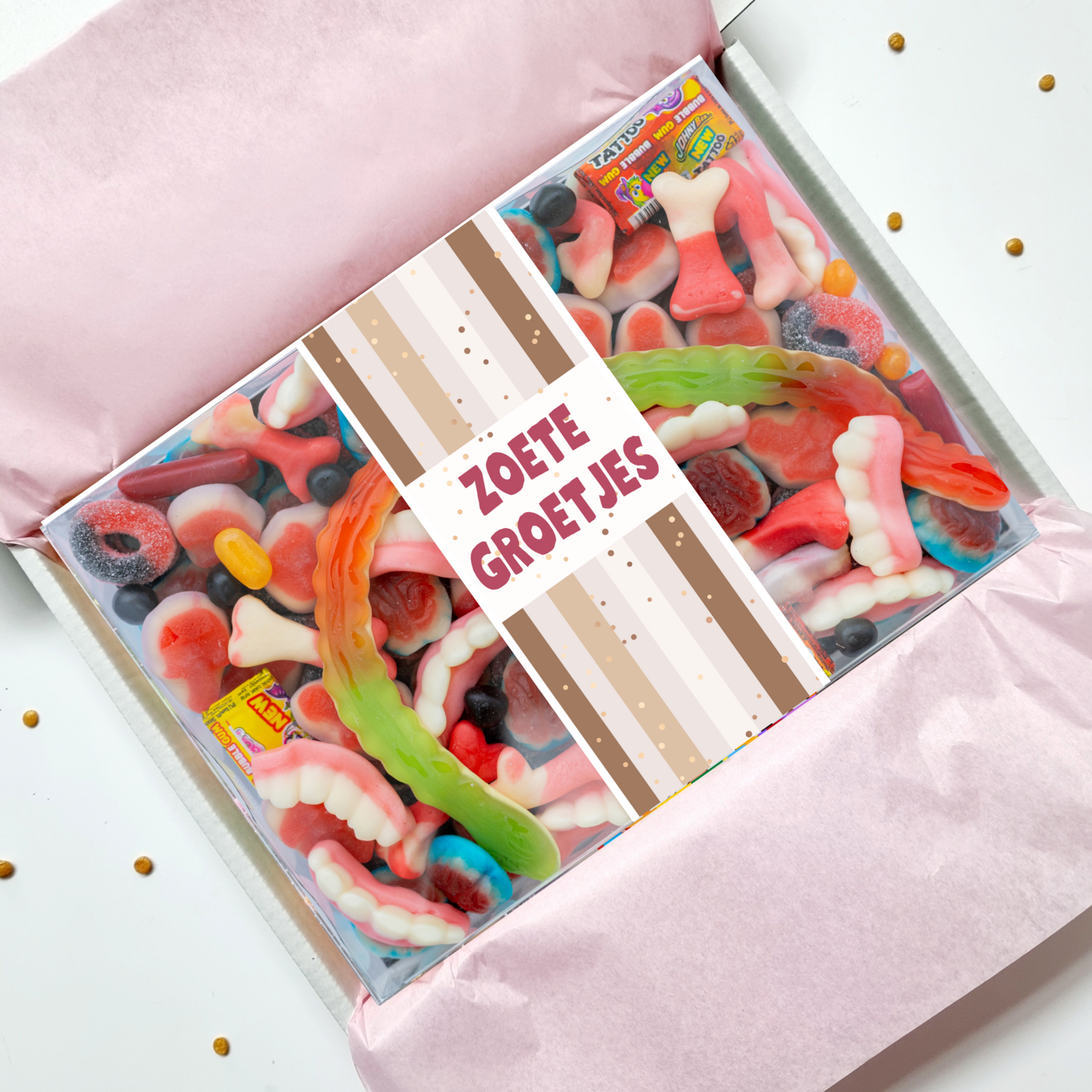 ZoeteGroet Mix Snoepbox Boo: Zoetegroetjes!