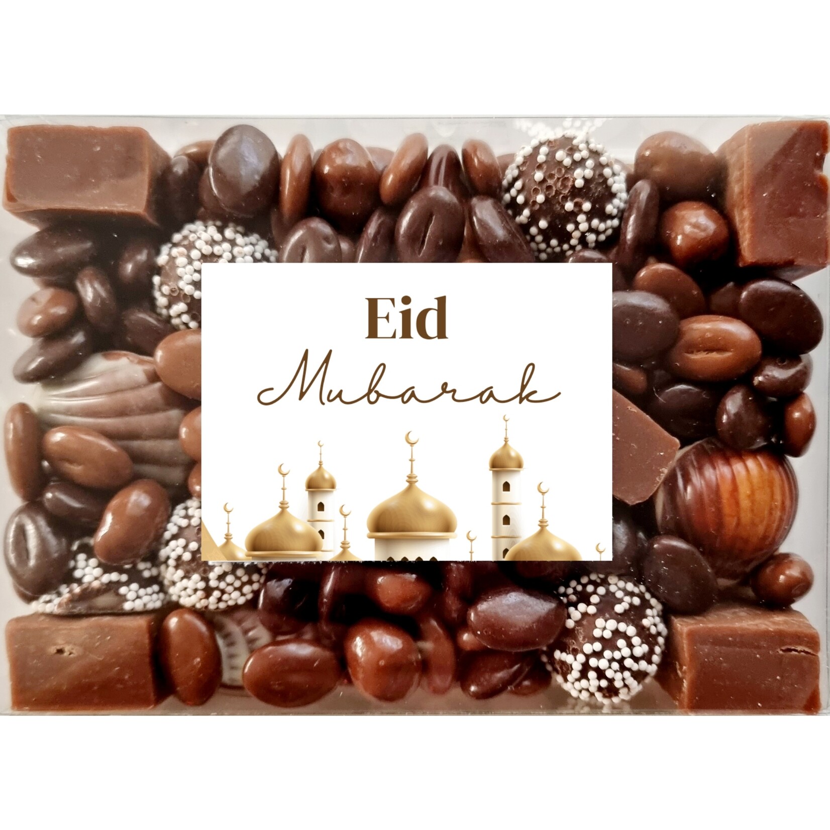 ZoeteGroet Eid Mubarak chocolade doosje!