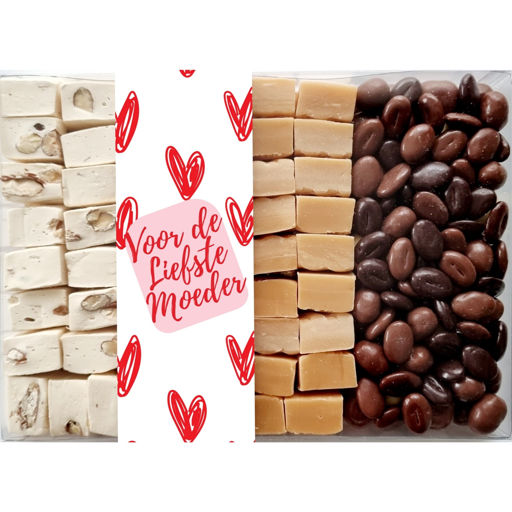 ZoeteGroet Luxe cadeaubox met fudge, nougat en chocolade!