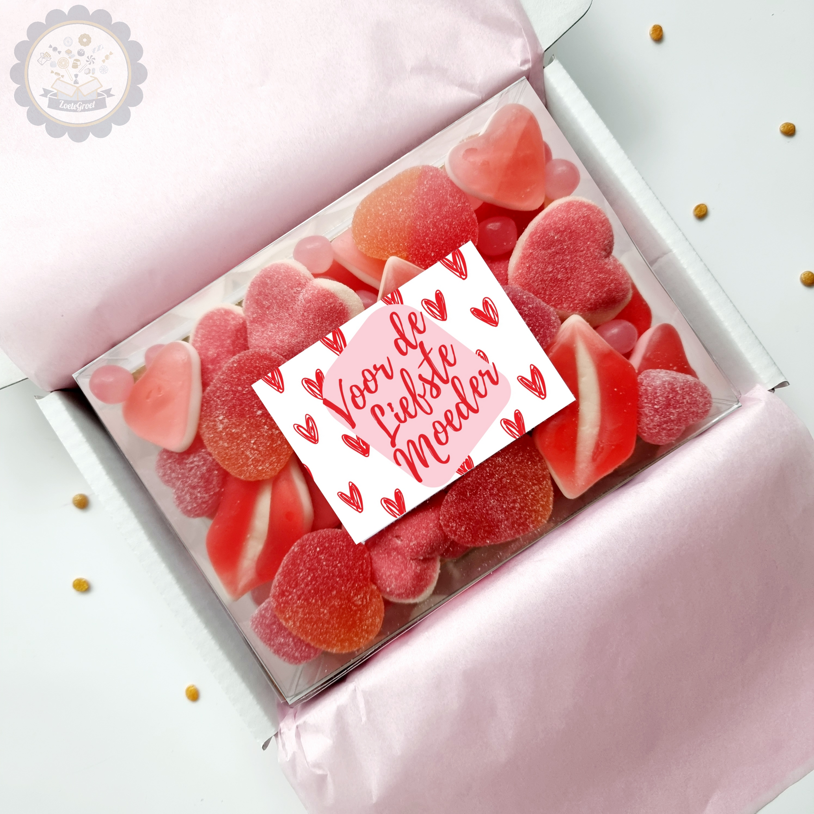 ZoeteGroet Minimix Snoepbox: Voor de liefste moeder!