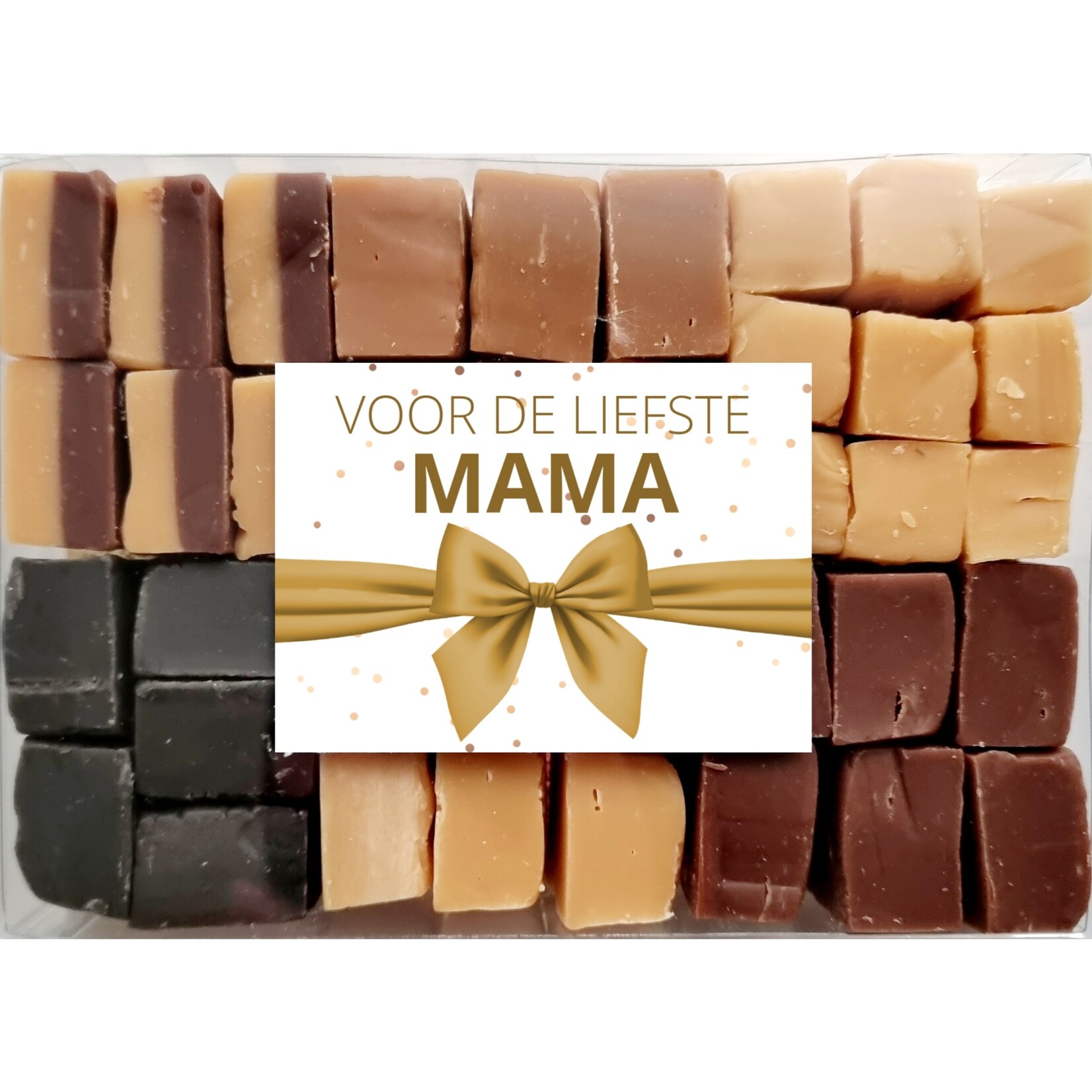 ZoeteGroet Mini cadeaubox Fudge voor de liefste mama!