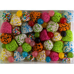 ZoeteGroet Minimix Snoepbox: Double Dots met tekst sticker naar keuze!