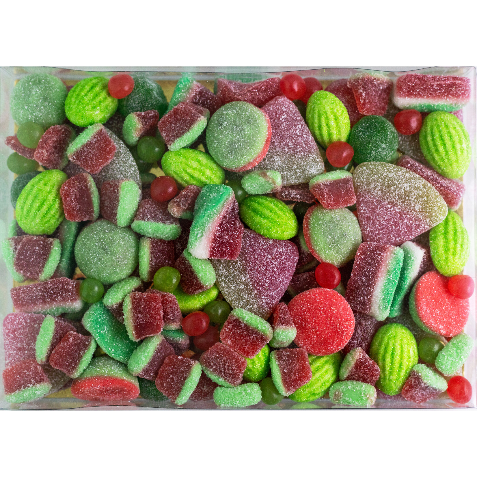 ZoeteGroet Mix Snoepbox: Watermelon met tekst sticker naar keuze!