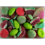 ZoeteGroet Minimix Snoepbox WaterMelon, met sticker tekst naar keuze!