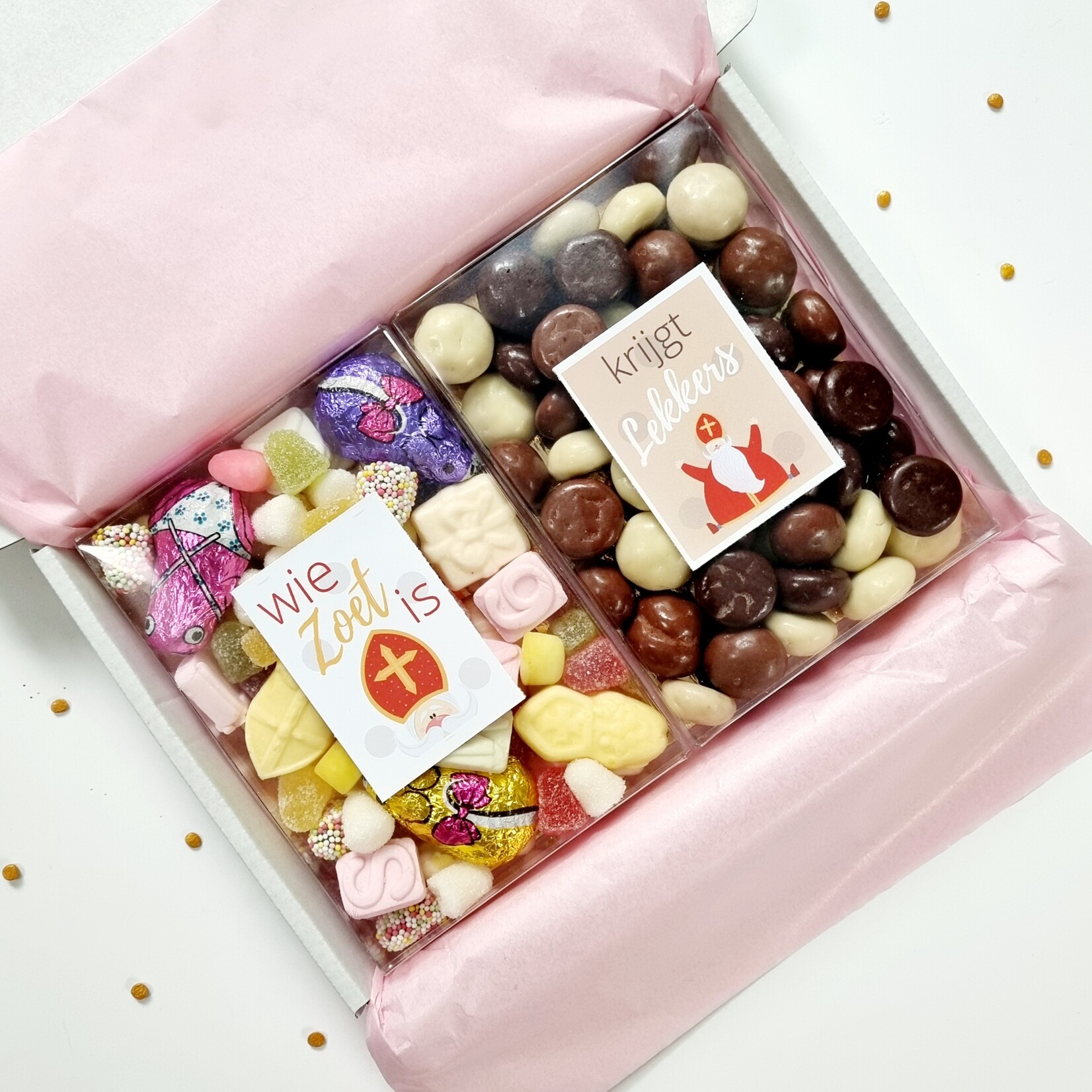 ZoeteGroet Snoepdoos Mix & Match Duo voor het heerlijk avondje!