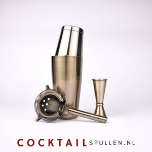 Lumian Cocktail Set - Geborsteld Goud