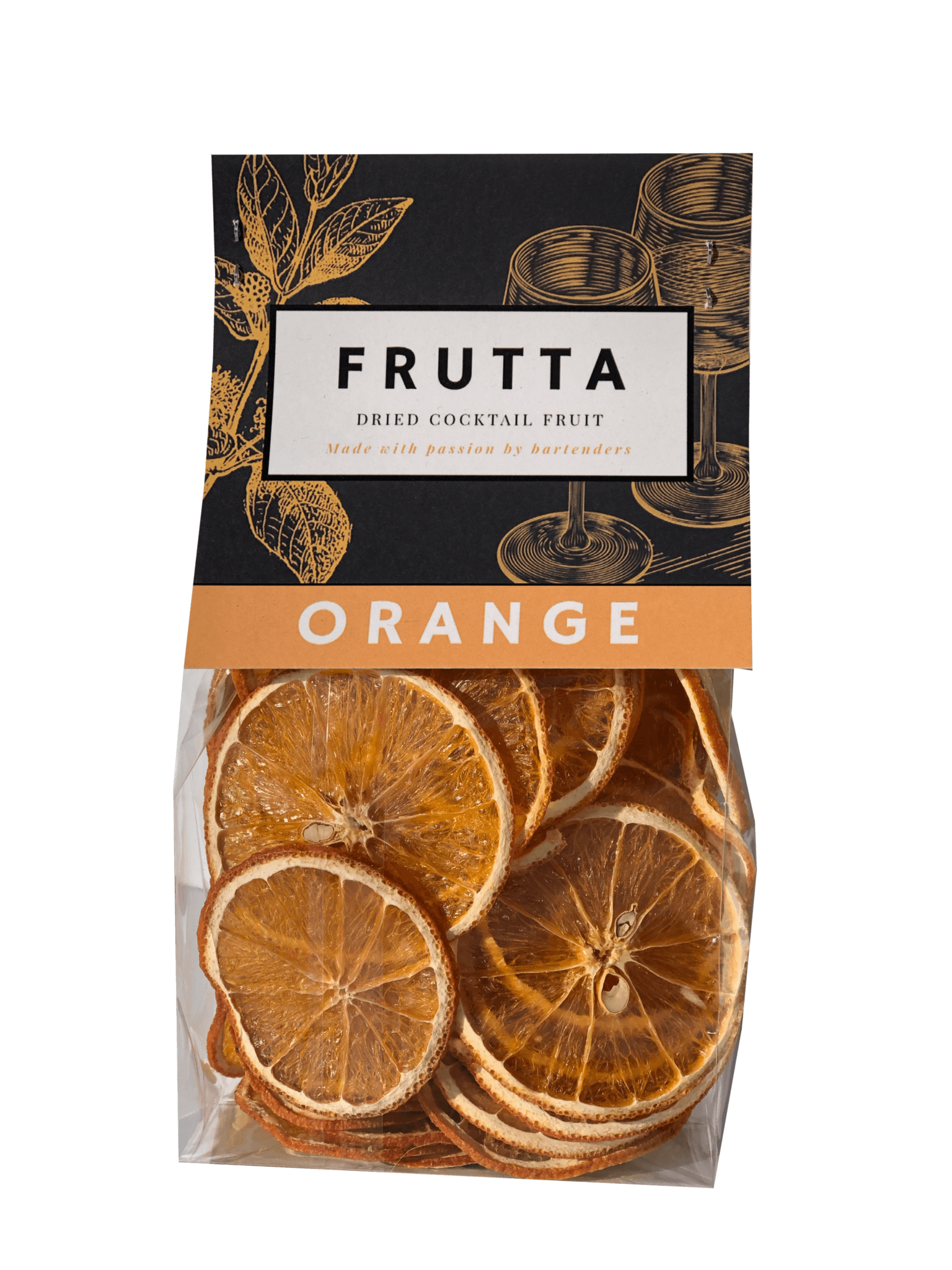 ergens bij betrokken zijn Schilderen rit Frutta Orange 65 stuks - gedroogd fruit - cocktailgarnering - Sinaasappel  schijfjes - Cocktailspullen.nl