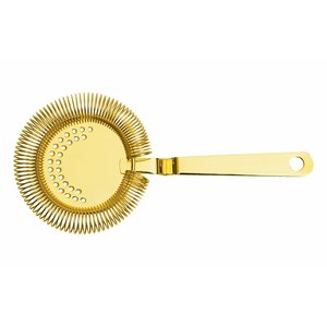 Bar Professional Hawthorne Strainer / Zeef - Goud Bar Professional Hawthorne Strainer / Zeef - Goud
