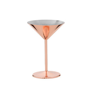 Bar Professional Bar Professional - Cocktail | Martini Glas Koper - 210ML 2 stuks