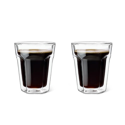 Leopold Vienna Leopold Vienna - Dubbelwandig Koffie glas 220ML - 2 stuks