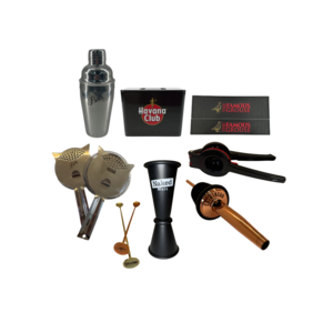 Cocktailspullen.nl Bar tools en benodigdheden - gebrand met logo