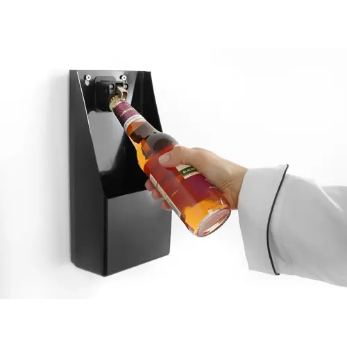 Hendi Flessen opener met opvangbak - Bottle opener with catcher