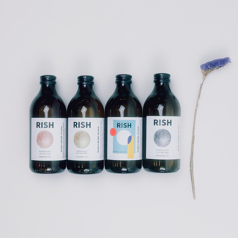 Rish Rish - Hibiscus - Kombucha - 0%