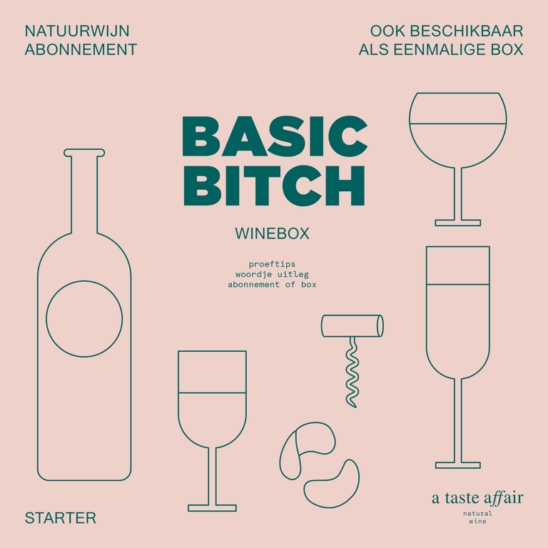 A taste affair BASIC BITCH - Natuurwijnabonnement 'STARTER'