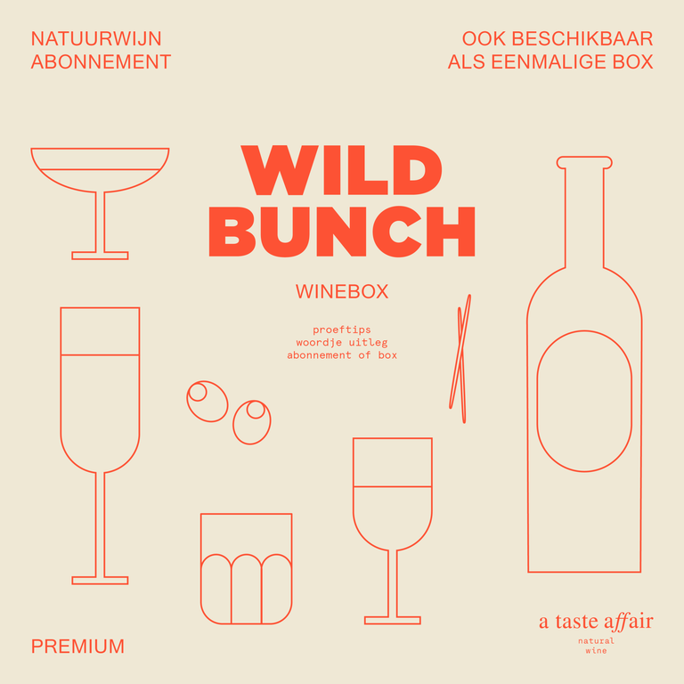 A taste affair WILD BUNCH - Natuurwijnabonnement 'PREMIUM'