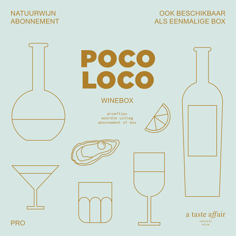 A taste affair POCO LOCO - Natuurwijnabonnement 'PRO'