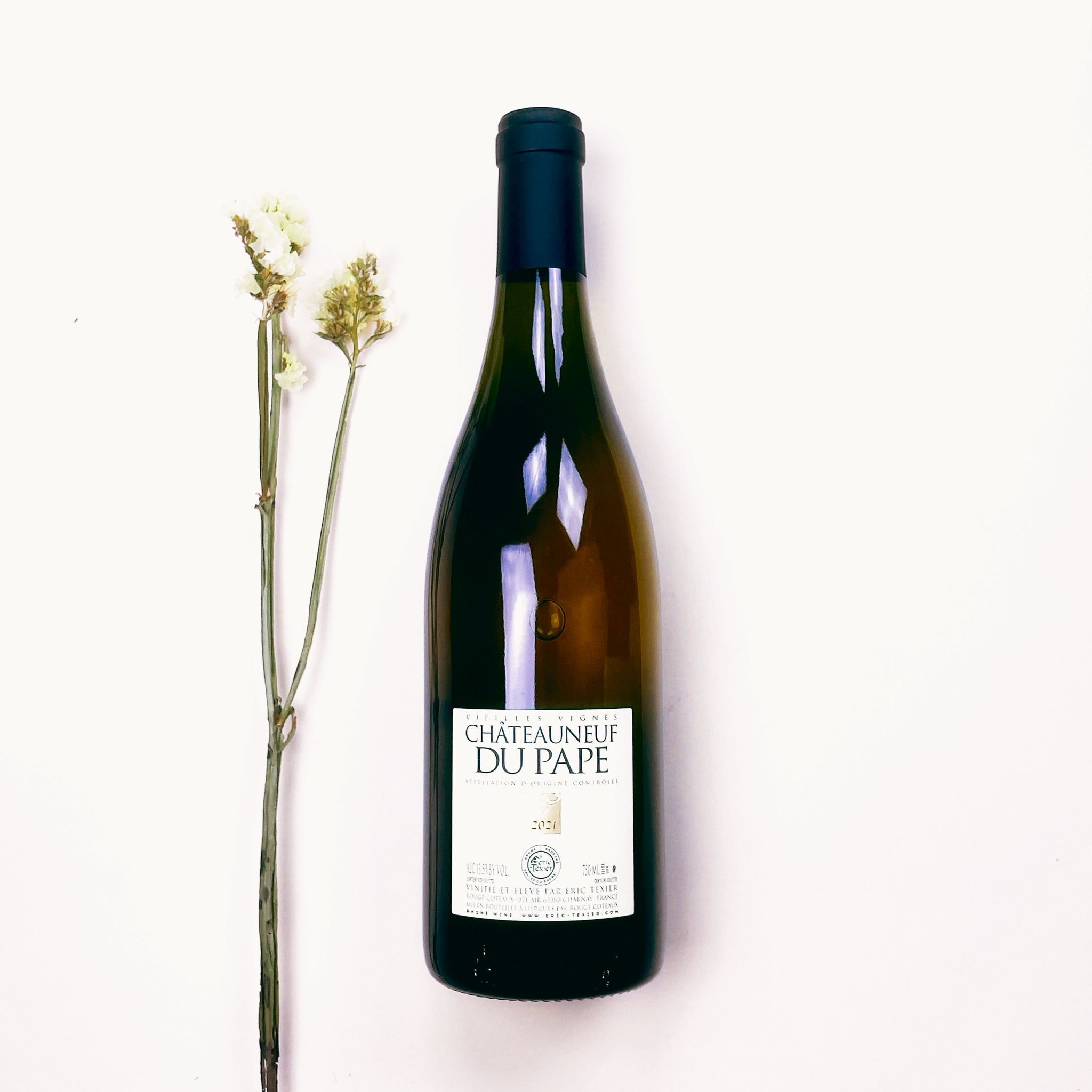 Texier Eric Texier - Chateauneuf du Pape Vieilles Vignes Blanc - 2021 - A ...