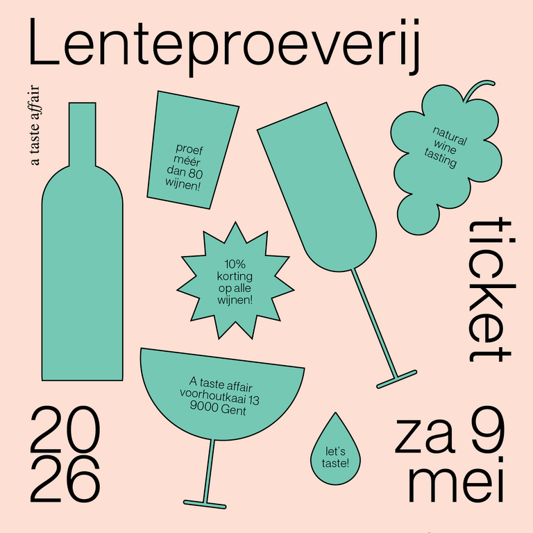 A taste affair Ticket Lenteproeverij ZATERDAG 9 mei '26